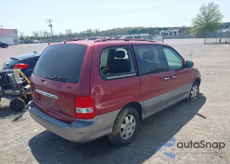 2003 Kia Sedona Ex/Lx z USA, uszkodzony, nr VIN KNDUP131036459845